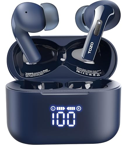 Amazon.com: Case Cover for tozo T20 Wireless Earbuds Bluetooth